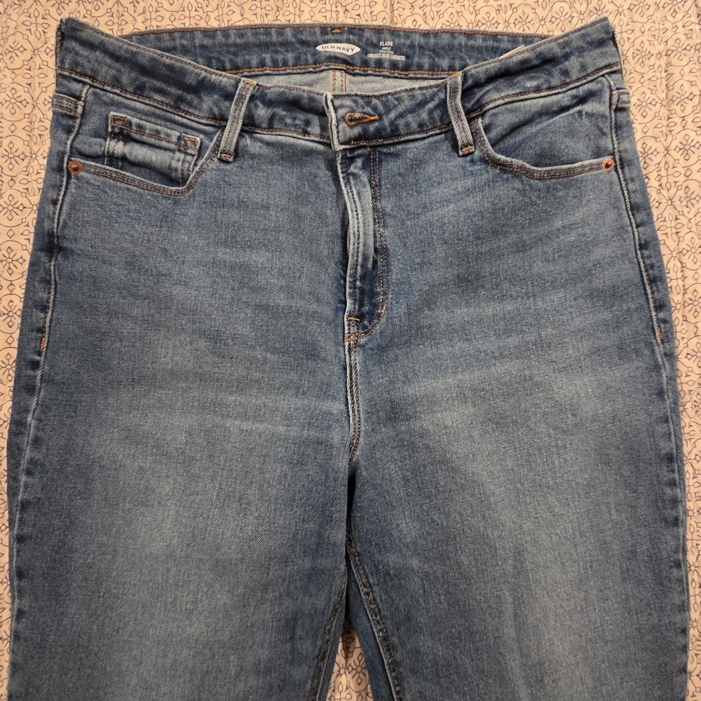 Old Navy Light Blue Straight Leg Jeans